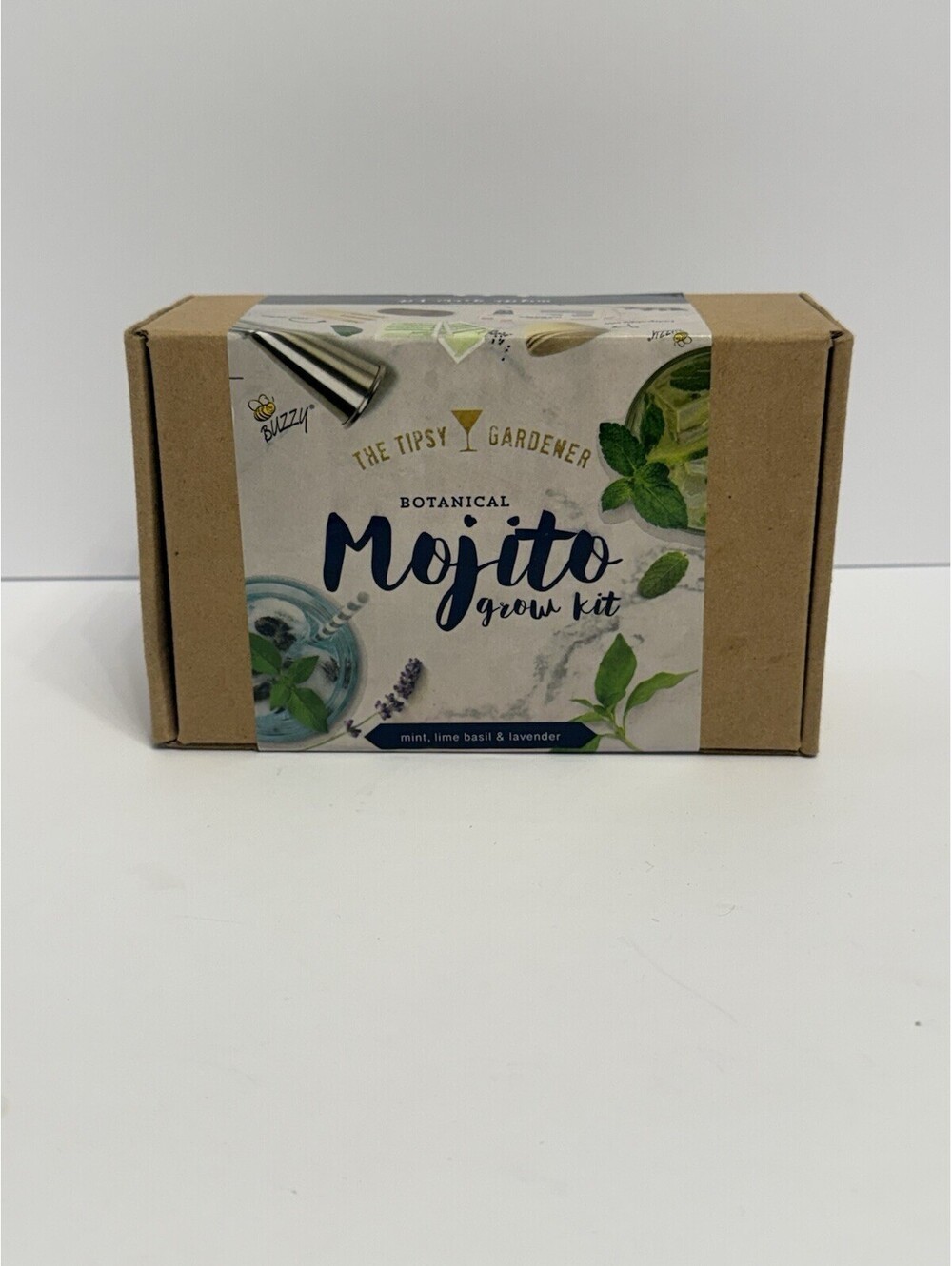 Botanical Mojito Grow Kit by Buzzy (The Tipsy Gardener) BRAND NEW SEALED